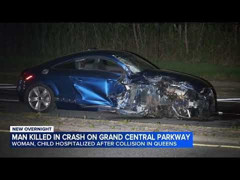 Man killed in crash on Grand Central Parkway