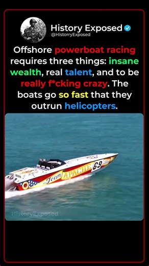 The Racing Sport Where Boats Outrun Helicopters 🏁⚡