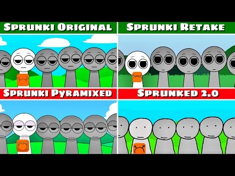 My Sprunki: Mix all Sprunki Original vs Sprunki Retake vs Sprunki Pyramixed vs Sprunked 2.0 .(P14)