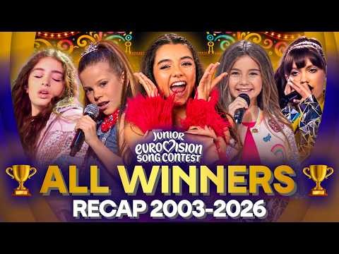 Junior Eurovision - ALL WINNERS | RECAP 2003-2026