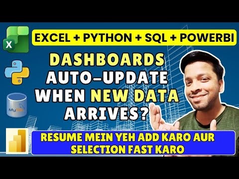 Power BI Auto Refresh Explained | Python ETL → SQL → Dashboard