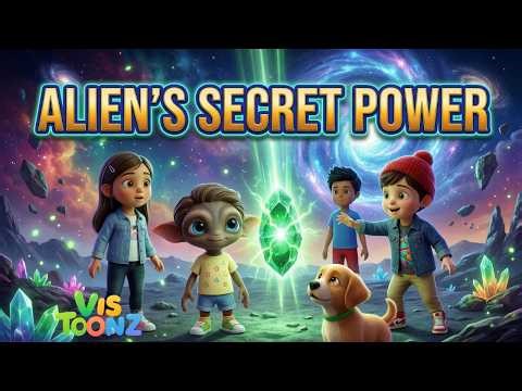 The Alien's Secret Power! ⚡Who is this Alien ? Space Hero Adventure! 🚀 Epic Kids Adventure story