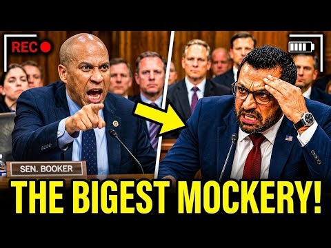 EXPLOSIVE!! Cory Booker EXPOSES Kash Patel Over FBI Journalist Scandal — "SOMEWHERE YOU ARE LYING!"