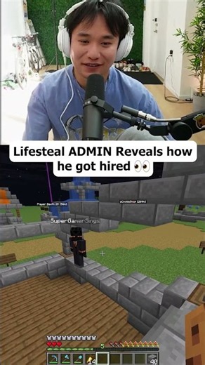 lifesteal smp admin speaks on getting hired
