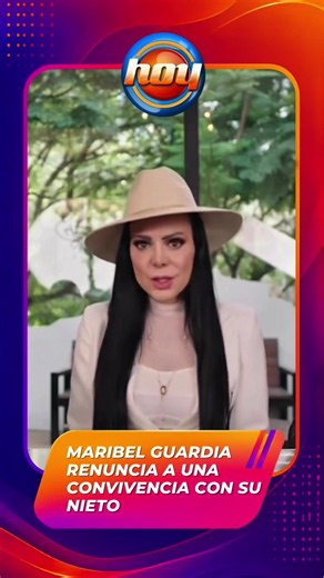 Maribel Guardia renuncia a convivencia con su nieto: ¿Por qué?