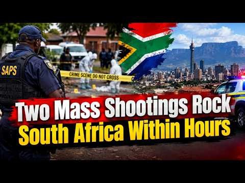 LIVE: South Africa Shooting Horror: 27 Dead in Two Mass Shootings Near Johannesburg and Cape Town