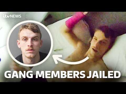Watch as gang members who ram-raided luxury London stores are arrested