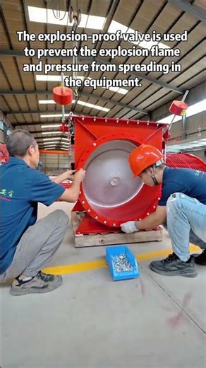 Dust explosion-proof #safe #machine #factoryproducts #factory #aluminum #manufacturing #powder