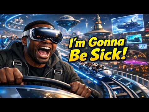 I Tried the Most Realistic VR Roller Coaster on Apple Vision Pro