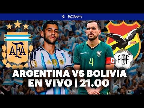 Argentina vs. Bolivia EN VIVO 🔴 | Amistoso Internacional 🇦🇷⚽🇧🇴 | TyC Sports