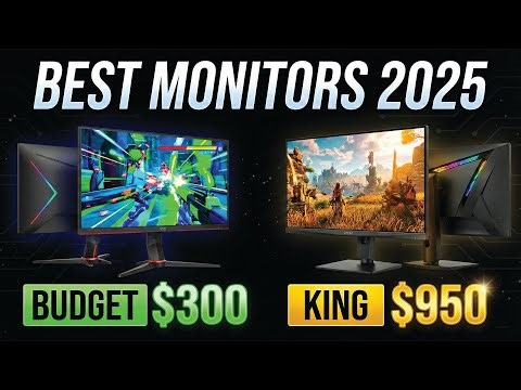 The Only 7 Gaming Monitors Worth Buying in 2025