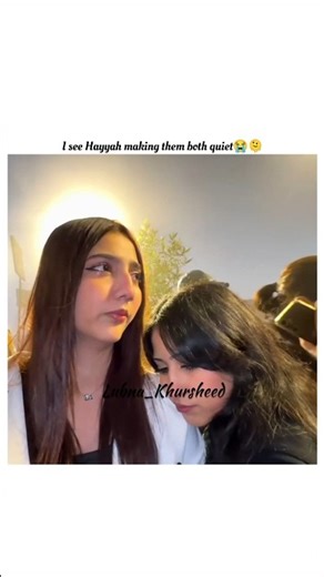 I see Hayah making them both quiet😭🫠|#sistrology