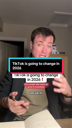 TikTok is going to change in 2026 and here are the ways we think it’s going to happen! So, if you want to grow your TikTok account and find the best way to monetize, these are the things you need to look out for. TikTok updates happen all the time, so let’s start being ready for them before they happen. #tiktokupdate #tiktokalgorithm #tiktokalgorithmupdate #tiktokgrowth #growontiktok