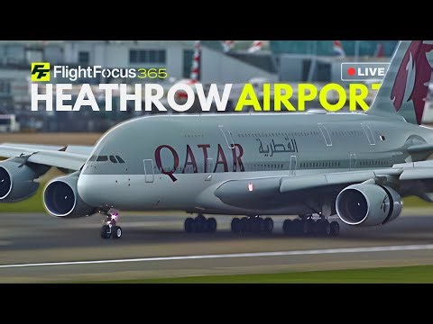 Heathrow Airport Live - Tuesday 6th January 2026