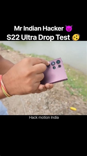 S22 Ultra Drop Test 🫨// #shorts #mrindiahacker