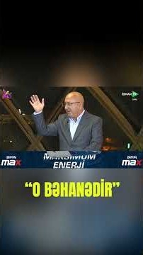 Mütəxəssisdən SƏRT AÇIQLAMA: "O bəhanədir" #millikomanda