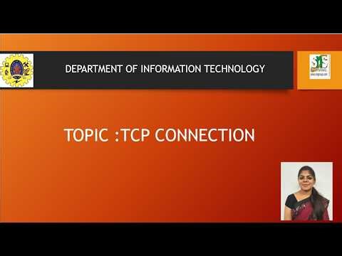 TCP Connection | COMPUTER NETWORKS | SNS INSTITUTIONS