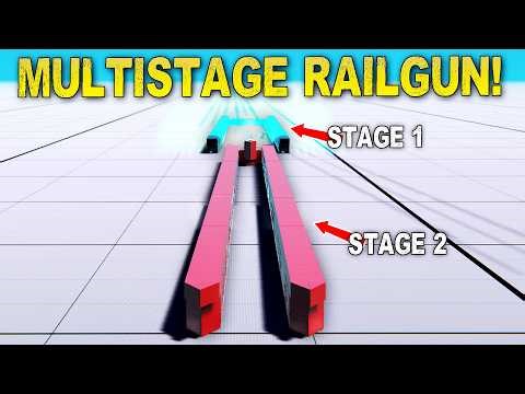 I Built a MULTI-STAGE RAILGUN to Compound It's Effect
