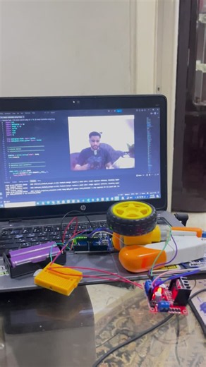 #computervision #artificialintelligence #yolo #opencv #mediapipe #arduino #embeddedsystems #robotics #motorcontrol #python #engineering #mechatronics | Ali Elgohary