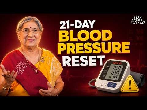 How to Reduce Blood Pressure Naturally? | Try This 21 Day Plan | Dr. Hansaji