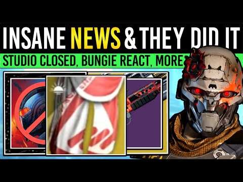 Bungie REACT to Studio Closure, D2 Players Caution, INSANE D1 Breakthrough & Bungie's Focus!