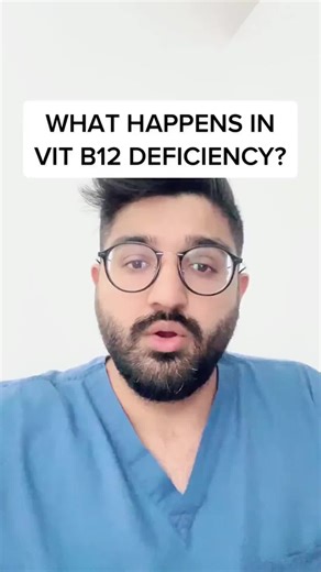 What happens in vitamin B12 deficiency? #newsletter | Vitamin B12