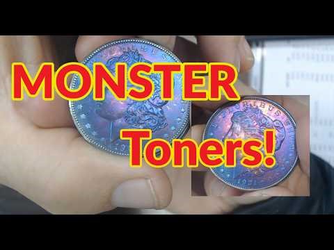 Monster Toned Coins Used To Fool Coin Collectors