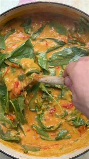 Thai Red Lentil & Chickpea Curry