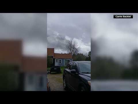 Video: Explosion at Maine lumber comopany