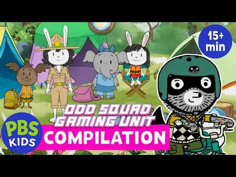 Odd Squad Gaming Unit | Cooking, Camping, and Cool Tricks COMPILATION ⛺️🛹 | PBS KIDS