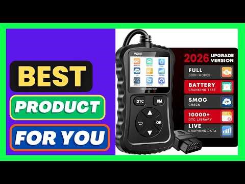 OBD2 Scanner Car Code Reader Support Voltage Test Plug and