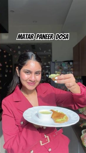 Matar paneer dosa