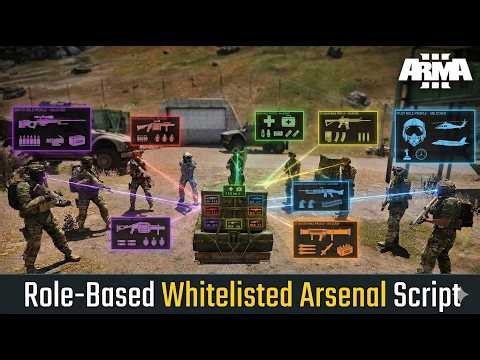 This Script allows Roles to only See their own Gear in Arsenal | Arma 3