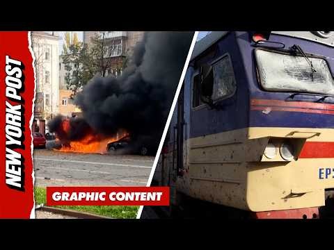 Horrific Russian Drone Strike Kills 14 at Ukrainian Train Station, Including Two Teen Girls