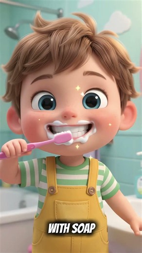 Mastering the Daily Routine Like a Boss! #kidslearning #kids #cartoonkids #shorts #fyp