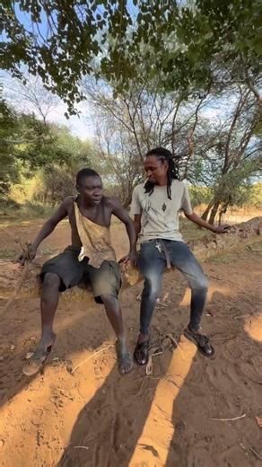 Very funny time with Hadzabe bushmen Chabba learning English 😅