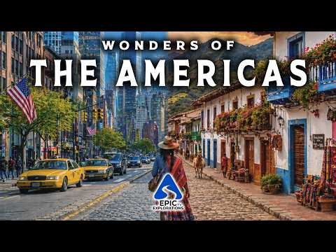 North, Central or South America? The 60 Most Incredible Wonders of the Americas | 4K