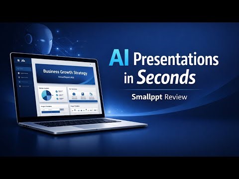 This AI Tool Creates Stunning Presentations in Seconds | Smallppt Review
