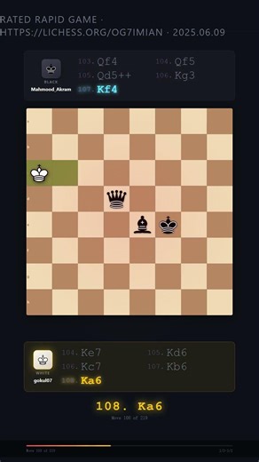 gokul07 vs Mahmood_Akram | Caro-Kann Defense: Alien Gambit 🤝 #Shorts