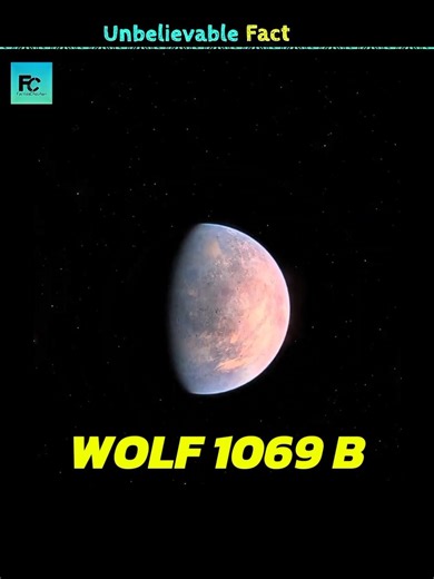You Can Live on This Planet For 2000 Years| "Wolf 1069" | #shorts #facts