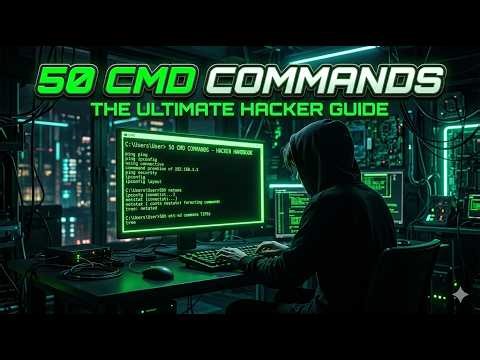 Top 50 CMD Commands for Beginners & Hackers (2026)
