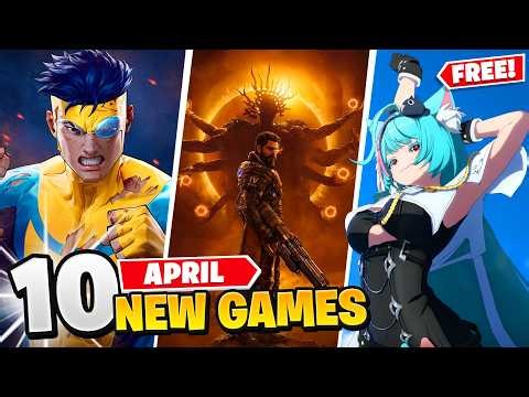 10 New Games April 2026 (3 FREE GAMES)