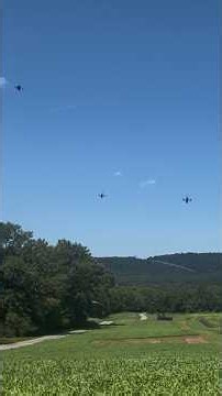 What a Killer Drone Swarm Looks Like Up Close