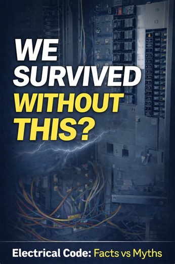 Many homeowners and contractors question newer electrical code requirements by pointing out that older homes functioned without them. This video explains how safety standards evolve over time and why NEC updates are based on real-world data and risk reduction — not just change for the sake of change. #ElectricalCode #HomeSafety #ElectricianLife #NEC2020 #CodeCompliance #ElectricalSafety #BuildingCodes #ConstructionLife #LicensedElectrician #TradeEducation #HomeInspection | Generations Electric C