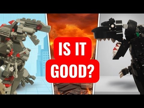 Lego Godzilla vs Mecha Godzilla review