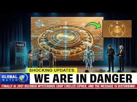 Finally AI JUST Decoded Mysterious Crop Circles Cipher, and the Message Is Disturbing!