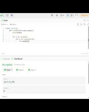 LeetCode Two Sum in Python 🧠 | Easy Logic #coding #python #programming
