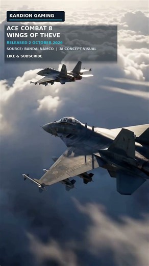 Ace Combat 8: Wings of Theve is out now