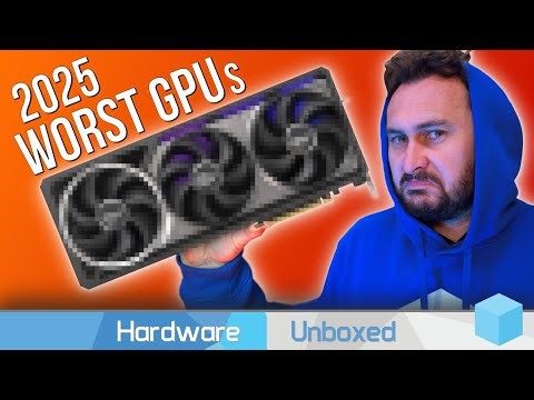 Forcing Garbage on Gamers: The Worst GPUs of 2025