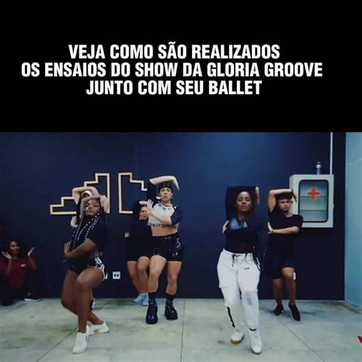 Ensaios da Glória Groove com Ballet